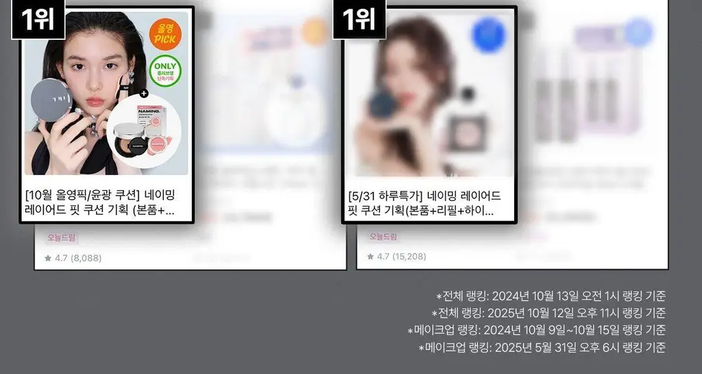 [포켓몬 에디션/5월올영픽] 네이밍 레이어드 핏 쿠션 기획(본품+리필+치크밤미니) 상세페이지 7